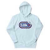 10k and Heart - Vibrant Hoodie Design - - Unisex Hoodies