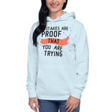 Uplift Your Spirit - Mistakes and Triumphs Hoodie - - Hoodies