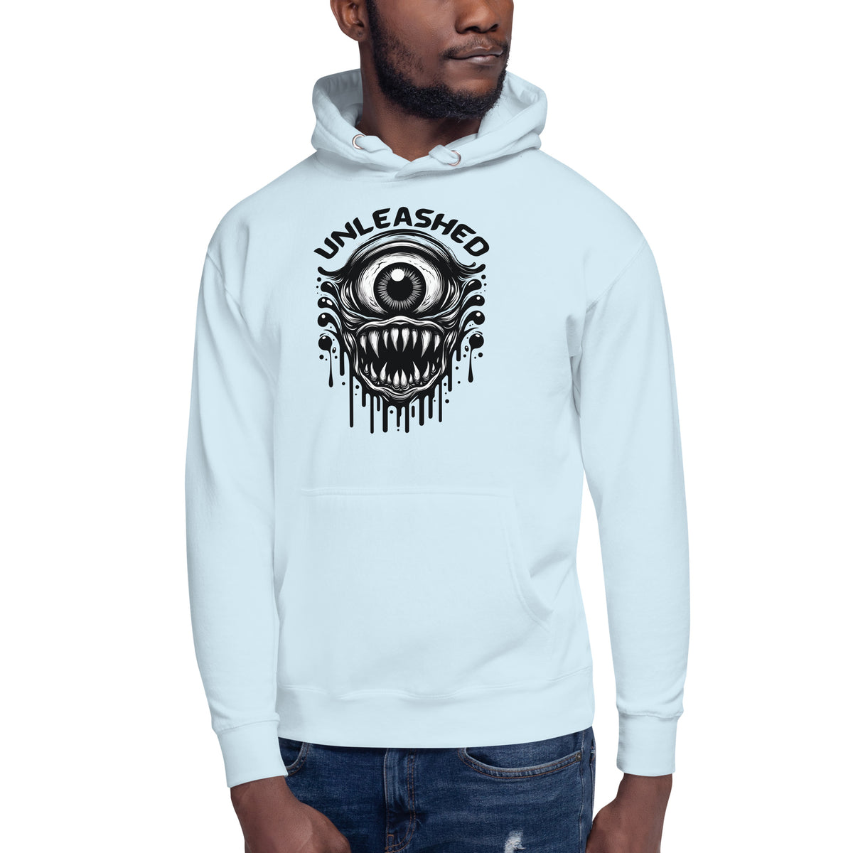 Unleashed Terror - Monstrous Eye Hoodie - - Hoodies