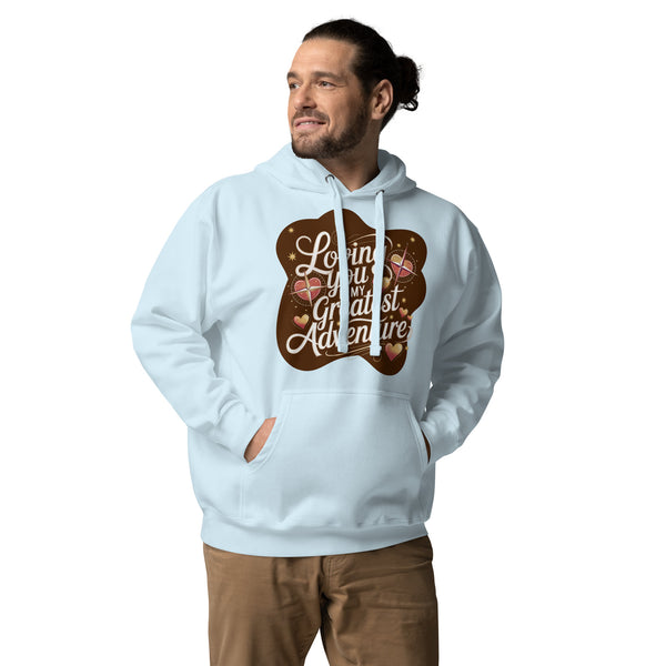 Adventurous Heart - Compass of Love Pullover - Sky Blue - Hoodies