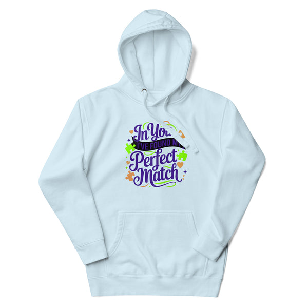 Piece Together Love - Vibrant Puzzle Hoodie - - Hoodies