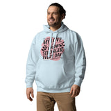 Evergreen Affection - Love Grows Daily - Sky Blue - Hoodies