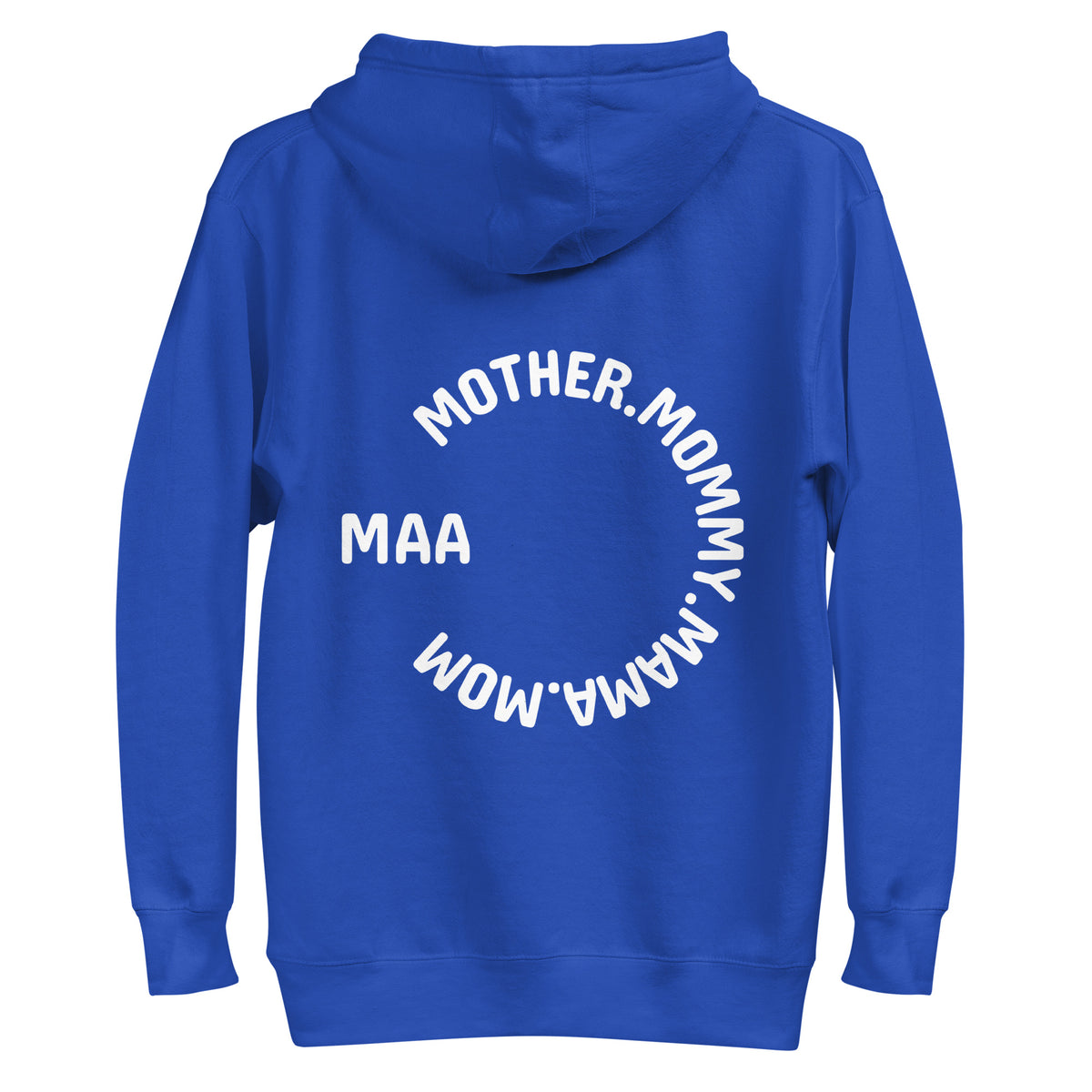 Motherhood Spiral Hoodie - Celebrating Every Mom - Team Royal - Unisex Hoodies