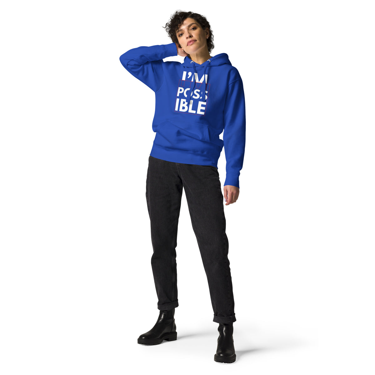 Empowerment Statement - I'M POSSIBLE Hoodie - Team Royal - Hoodies