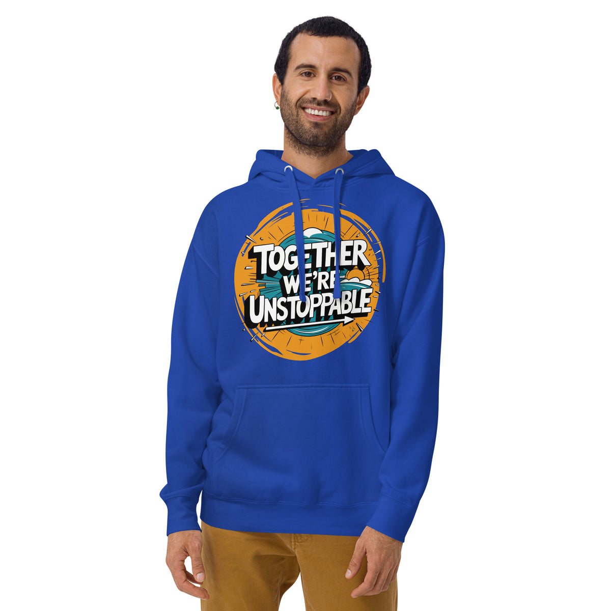 Unstoppable Bond - Embrace the Journey Hoodie - Team Royal - Hoodies