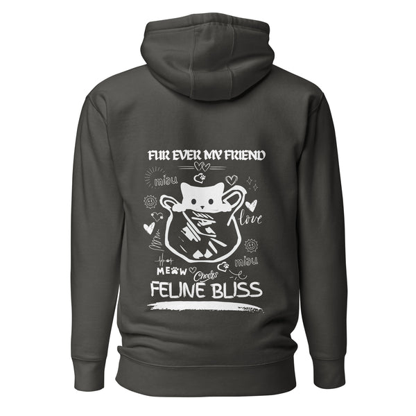 Forever Furry Friends - Cat Lover’s Dream Hoodie - - Hoodies