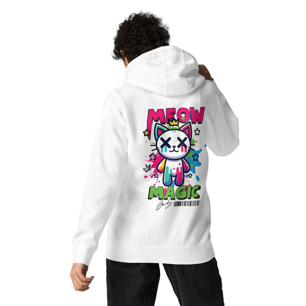 Crown of Colors - Magical Meow Hoodie - - Hoodies