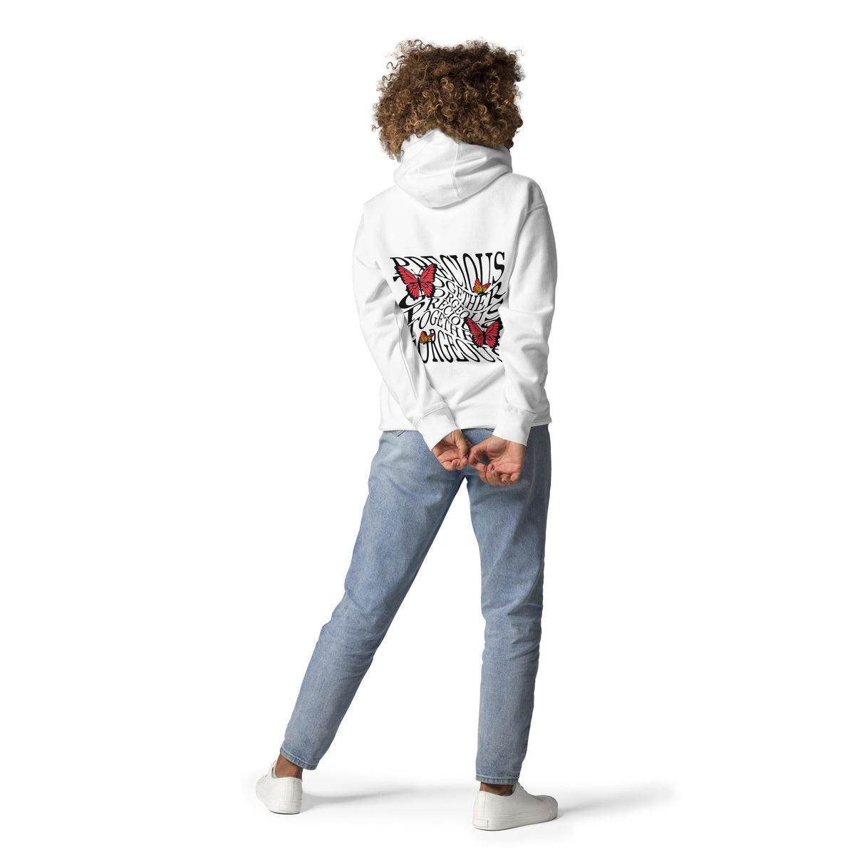 Endless Embrace - Always & Forever Butterfly Hoodie - - Hoodies