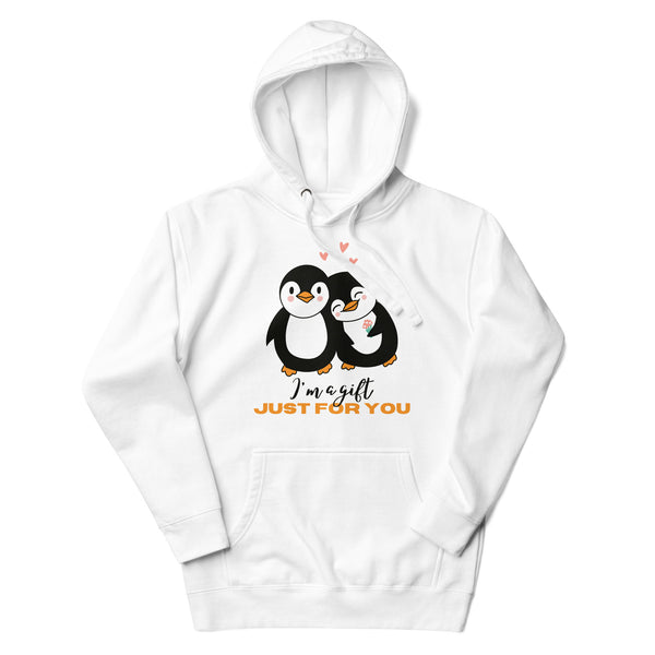 Penguin Love - Just for You Hoodie - - Unisex Hoodies