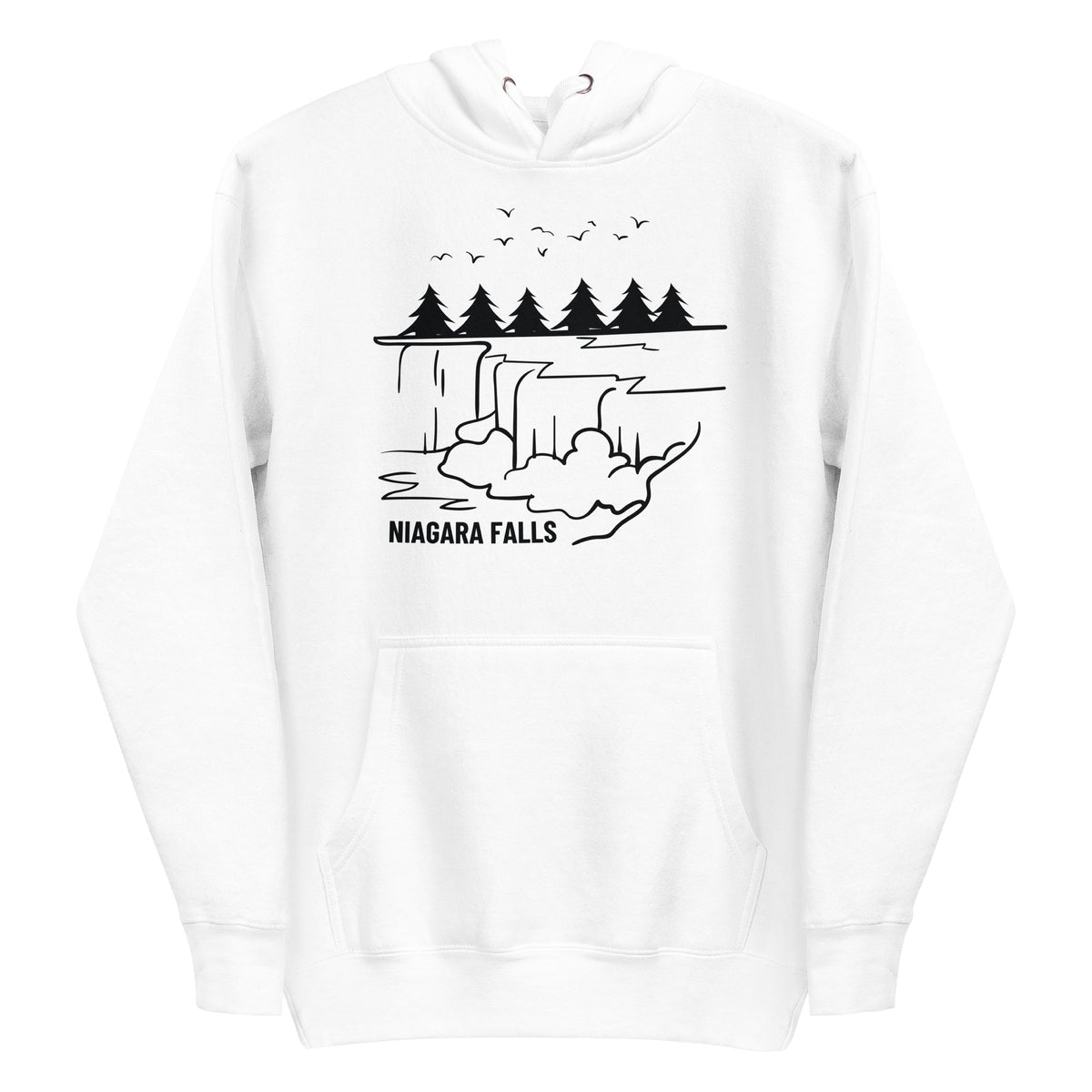 Majestic Falls Hoodie - Niagara's Iconic Beauty - - Unisex Hoodies