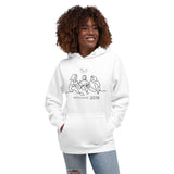 Besties Hoodie - Timeless Friendship Since 2019 - White - Unisex Hoodies