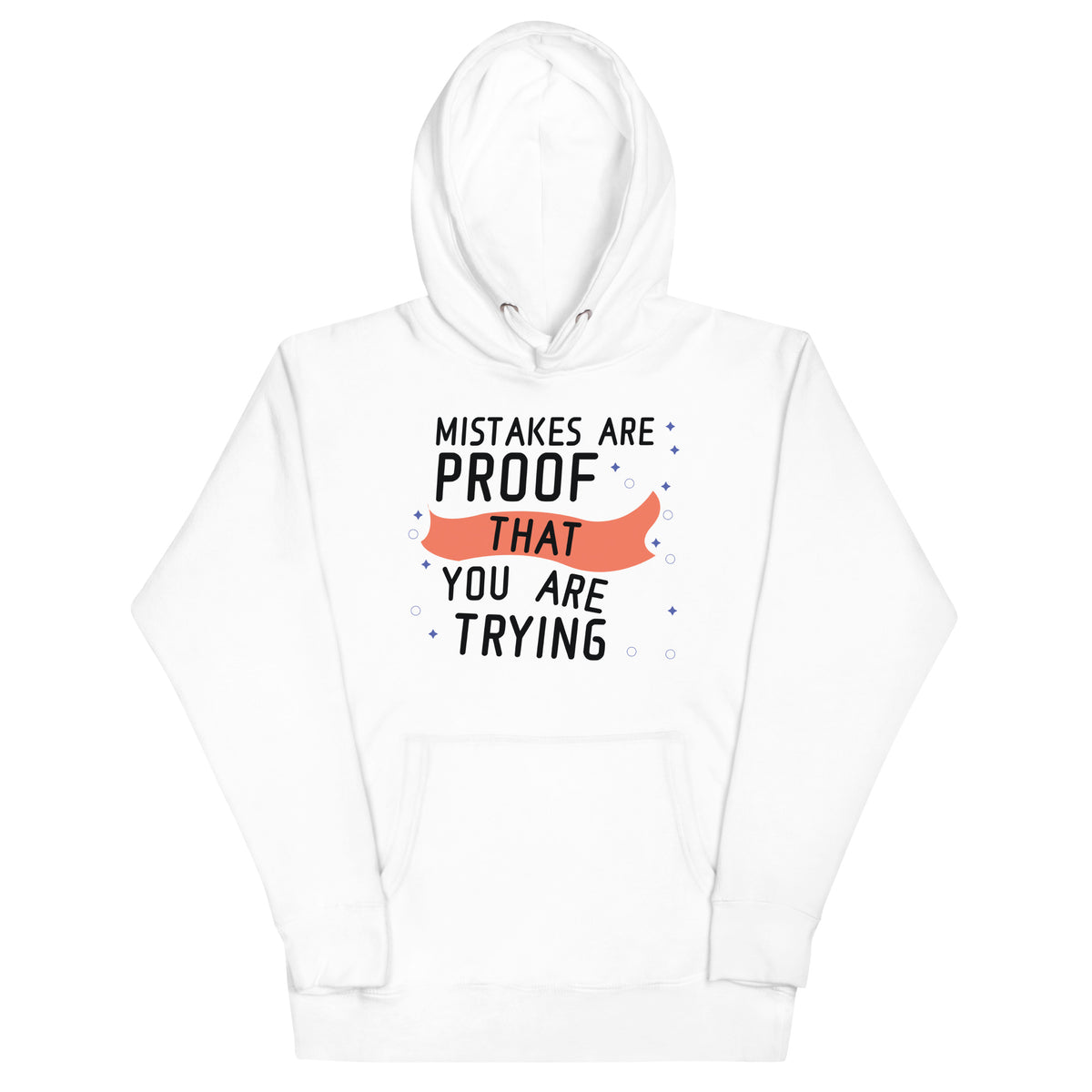 Uplift Your Spirit - Mistakes and Triumphs Hoodie - - Hoodies