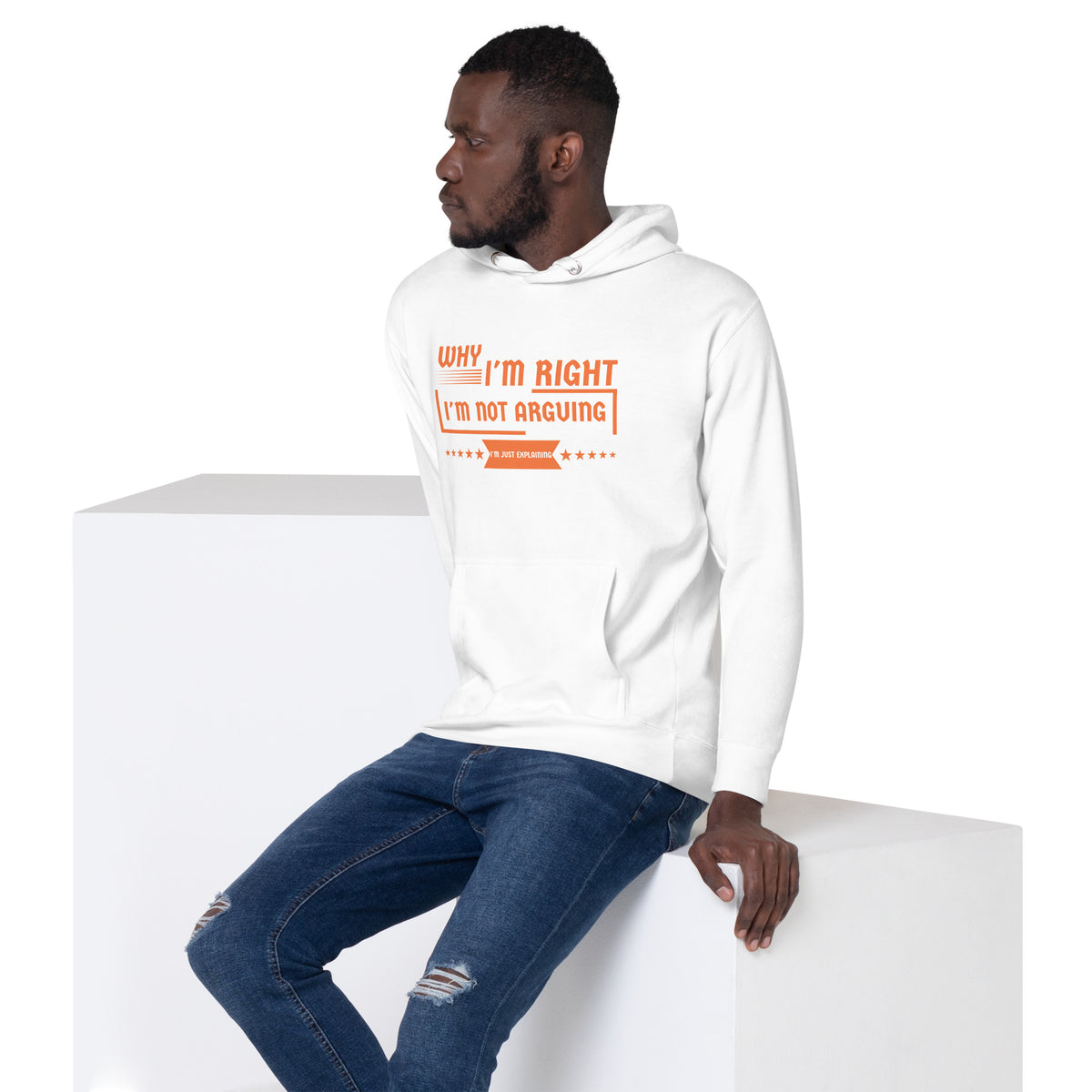 Bold Statements - I'm Just Explaining Hoodie - - Unisex Hoodies