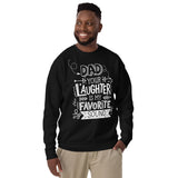 Soundtrack of Happiness - Dad’s Laughter Sweater - Black - Sweatshirts