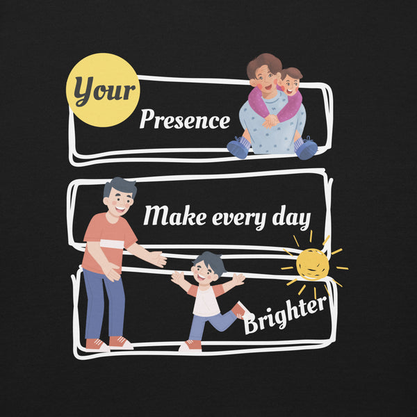 Shining Together - Celebrate the Presence of Dad - - Sweatshirts