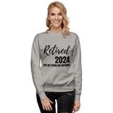 Farewell Work, Hello Freedom - Retired 2024 Sweatshirt - - Sweatshirts