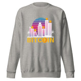 Golden Bitcoin City Dreams - - Unisex Sweatshirts