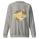 Old-World Charm Bitcoin Sweatshirt - - Unisex Sweatshirts