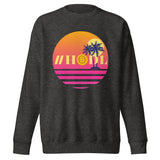 Relax & #HODL Tropical Bitcoin Sweater - - Crewneck Sweatshirts