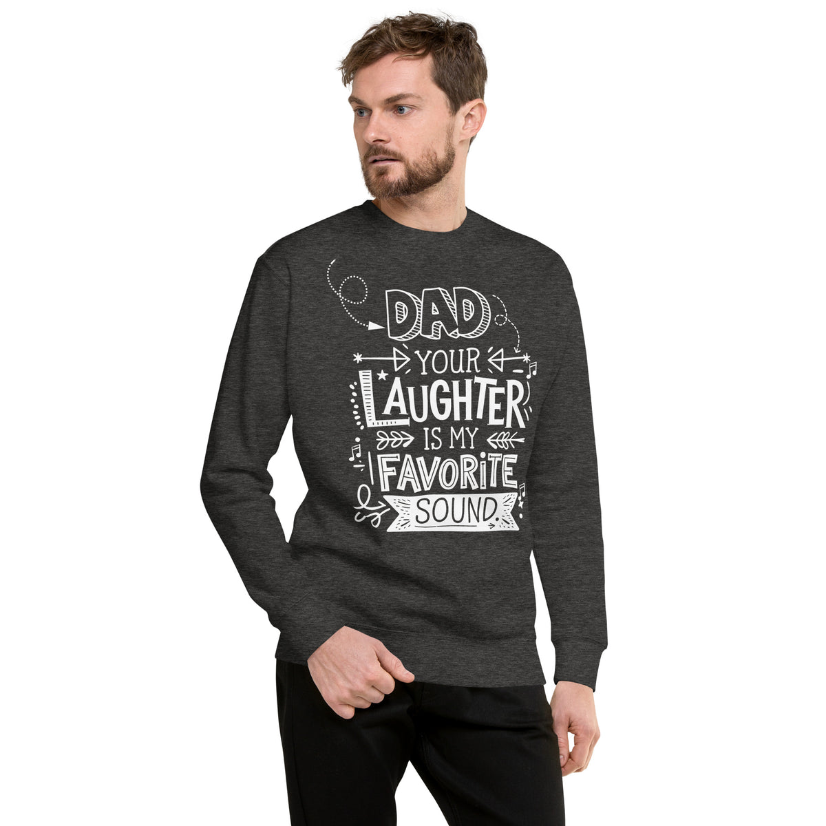 Soundtrack of Happiness - Dad’s Laughter Sweater - - Sweatshirts