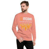 Bitcoin Revolution - Everyone's Sweatshirt - Dusty Rose - Unisex Sweatshirts