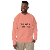 Unity Together Sweatshirt - Warmth in Every Stitch - Dusty Rose - Unisex Sweatshirts