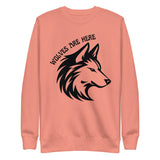 Wolves Are Here - Empowering Sweatshirt for Bold Spirits - - Unisex Sweatshirts