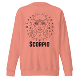 Scorpio Mystique - Zodiac Art Sweatshirt - - Sweatshirts