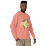 Old-World Charm Bitcoin Sweatshirt - Dusty Rose - Unisex Sweatshirts