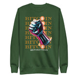 Revolutionary Bitcoin Fist - Empower Your Style - - Sweatshirts