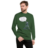 Resume Rewrites - The Construction of Fibs - Forest Green - Sweatshirts