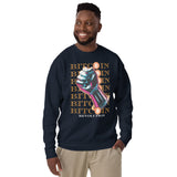 Revolutionary Bitcoin Fist - Empower Your Style - Navy Blazer - Sweatshirts