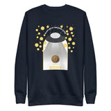 Space and Crypto Fusion Sweatshirt - - Unisex Sweatshirts