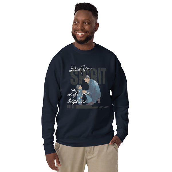 Guided by Love - Celebrating the Father-Son Bond - Navy Blazer - Sweatshirts