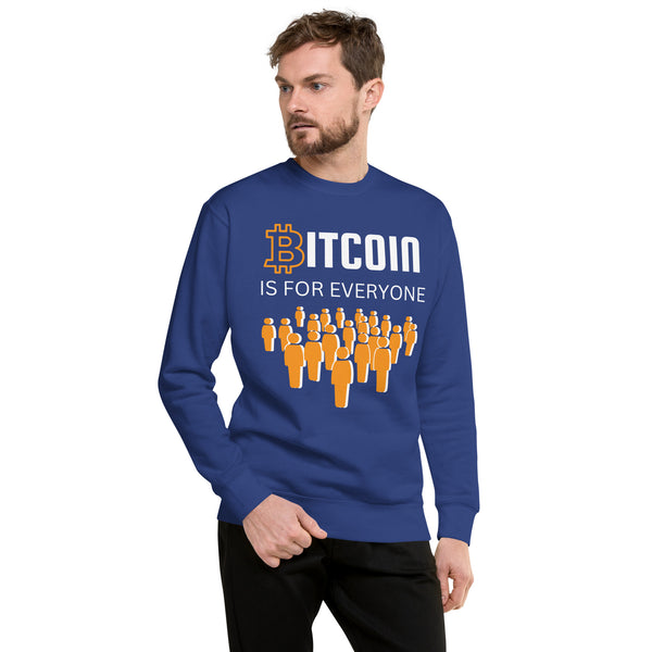 Bitcoin Revolution - Everyone's Sweatshirt - Team Royal - Unisex Sweatshirts