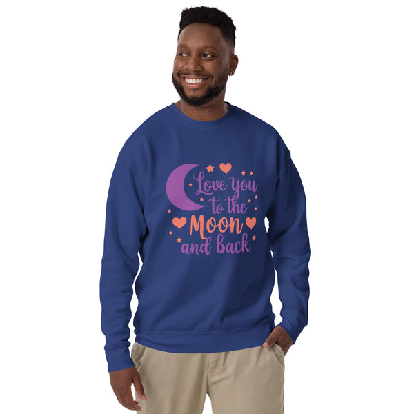 To the Moon and Back - Cozy Love - Team Royal - Sweatshirts