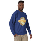 Old-World Charm Bitcoin Sweatshirt - Team Royal - Unisex Sweatshirts