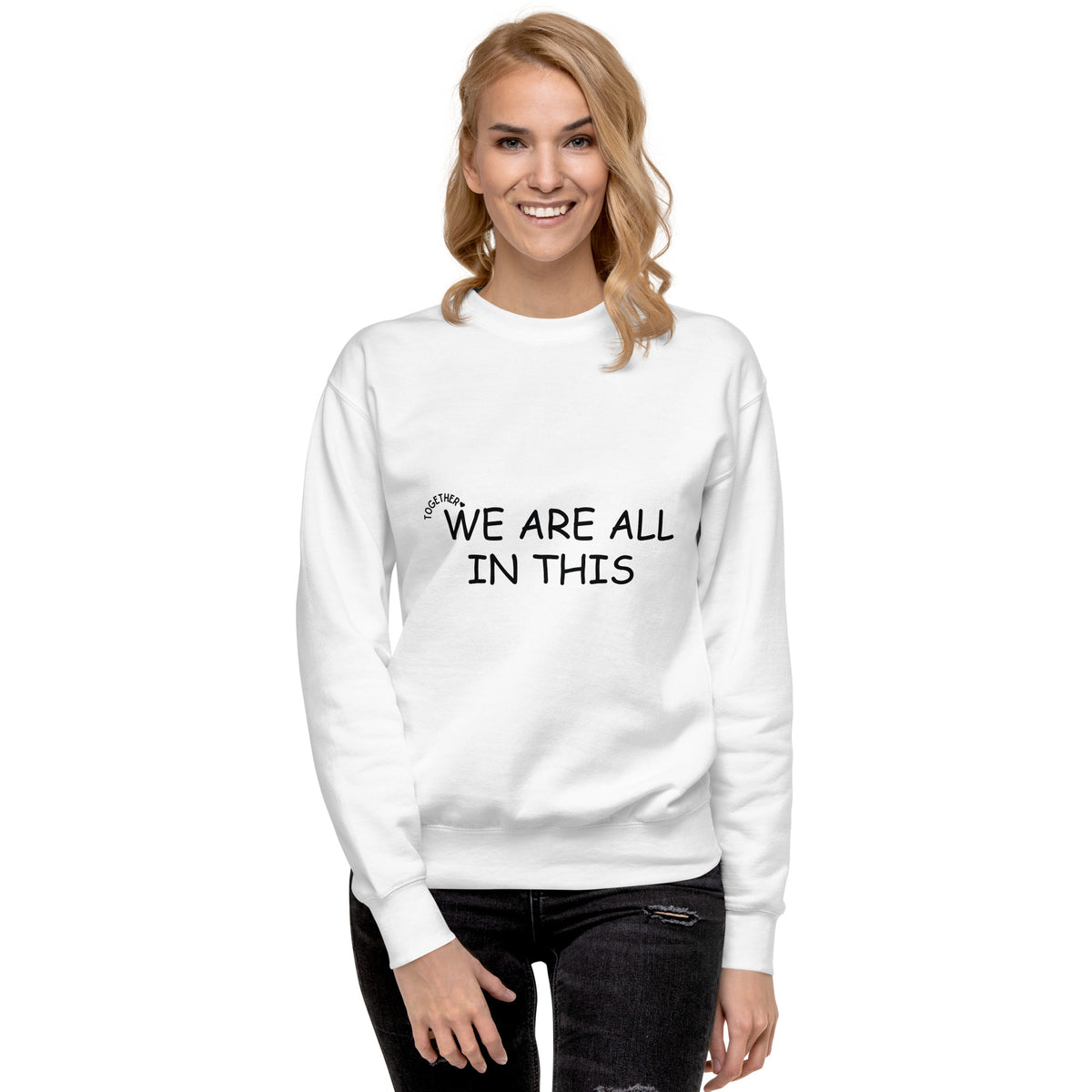 Unity Together Sweatshirt - Warmth in Every Stitch - - Unisex Sweatshirts