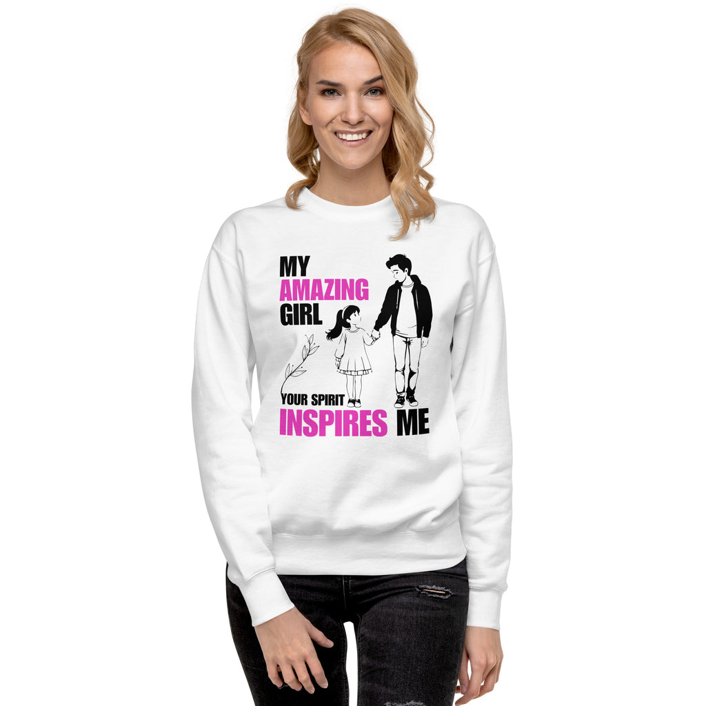 Cherished Moments - A Tribute to My Daughter - - Sweatshirts