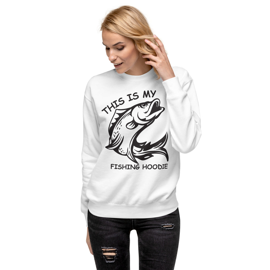 Angler's Choice - Bold Fishing Sweatshirt - White - Sweatshirts