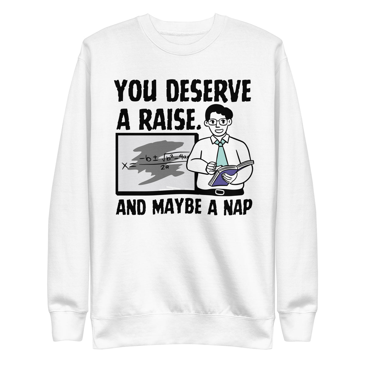 The Friendly Equation - For Teachers Who Inspire - White - Sweatshirts