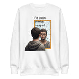 Reflections of Resolve - A Mirror to the Past - - Sweatshirts