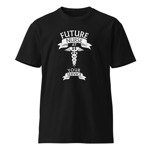 Symbol of Dedication - Nurse Crest T-shirt - Black - T-shirts