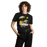 Umbrella Moments - Dive into Sunshine with Our Beach-Inspired Tee - - T-shirts