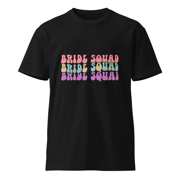 Join the Bride Squad - Discover Our Premium T-Shirt Design - Black - T-shirts