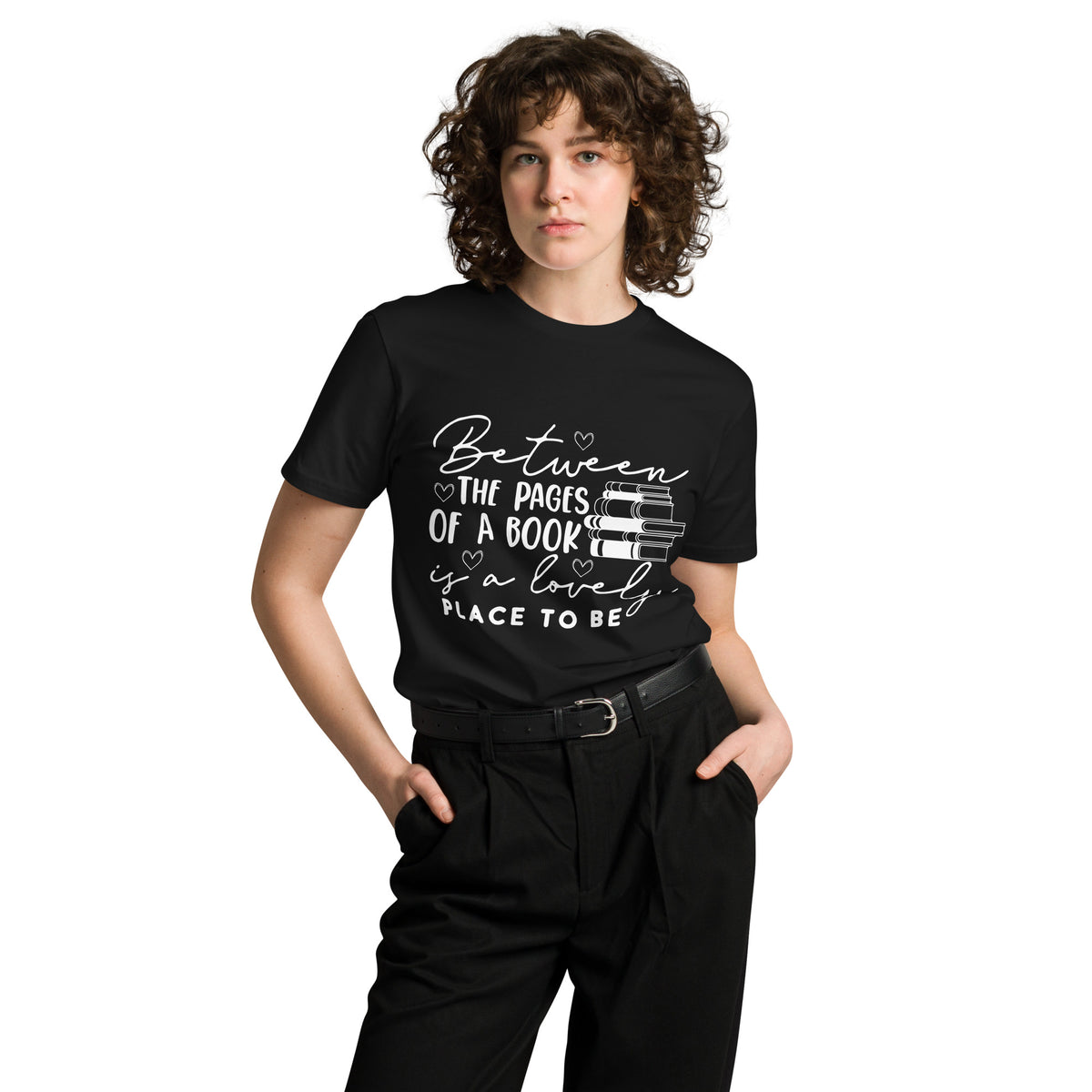 Between the Pages - Literary Inspiration Unisex Tee - - T-shirts