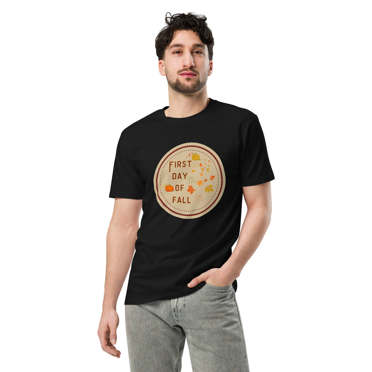 Fall in Love with the First Day of Fall Tee - - T-shirts