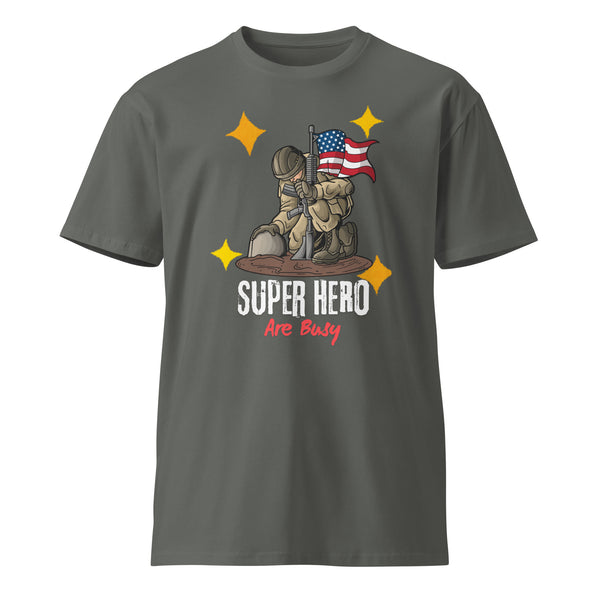 Heroes Off Duty Tee - Embrace the Power of Relaxation - - T-shirts