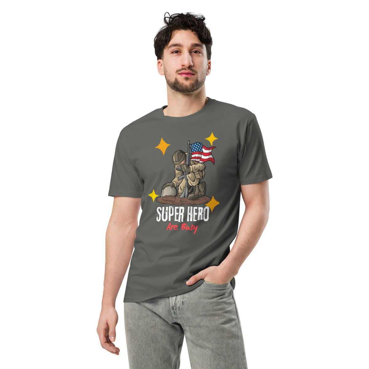 Heroes Off Duty Tee - Embrace the Power of Relaxation - - T-shirts