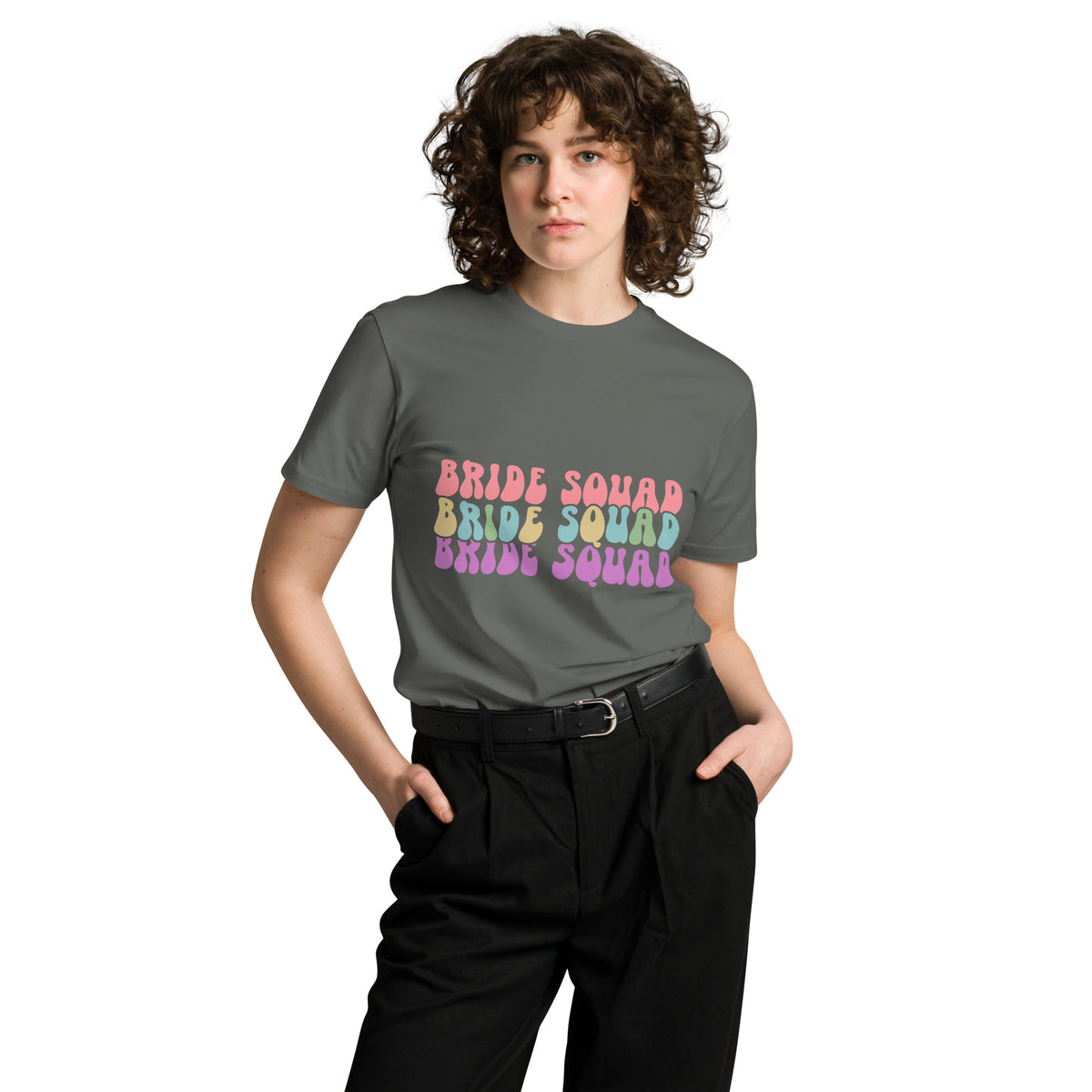 Join the Bride Squad - Discover Our Premium T-Shirt Design - - T-shirts